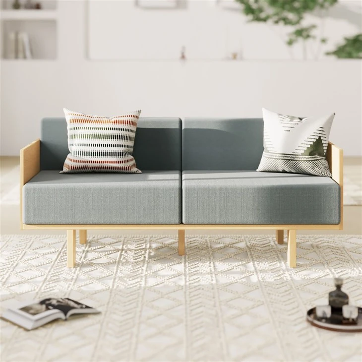 Wooden Sofa Designs 2 Seater high quality